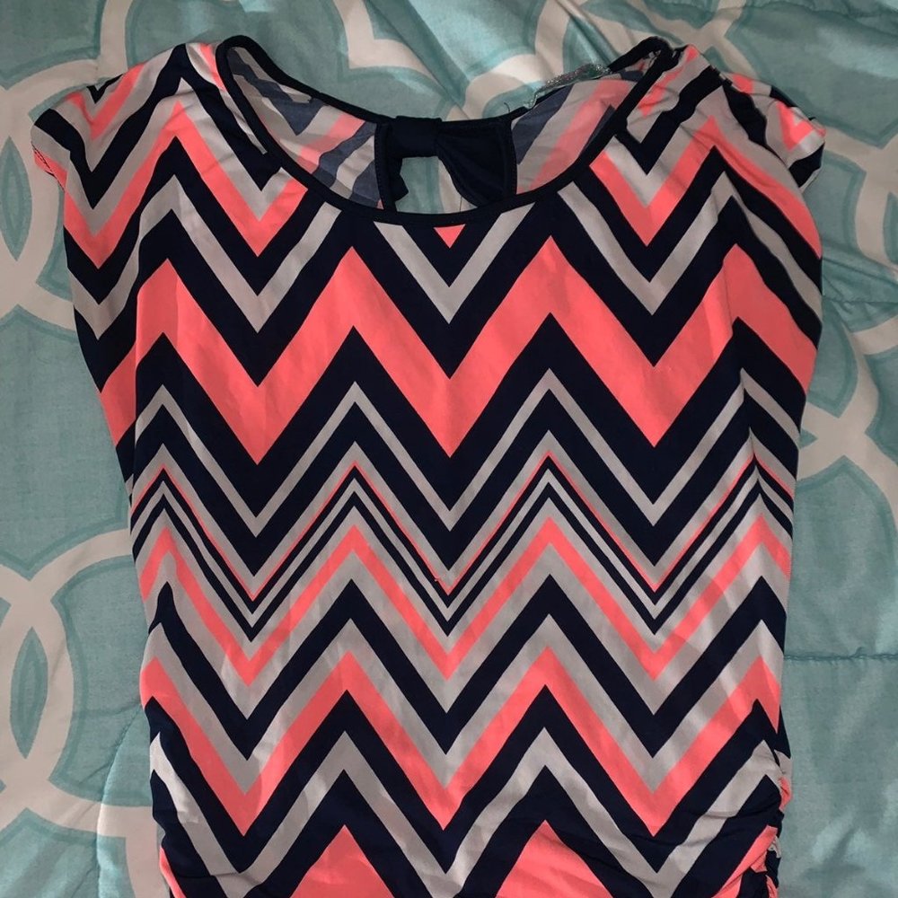 Chevron Print Woman's Tee